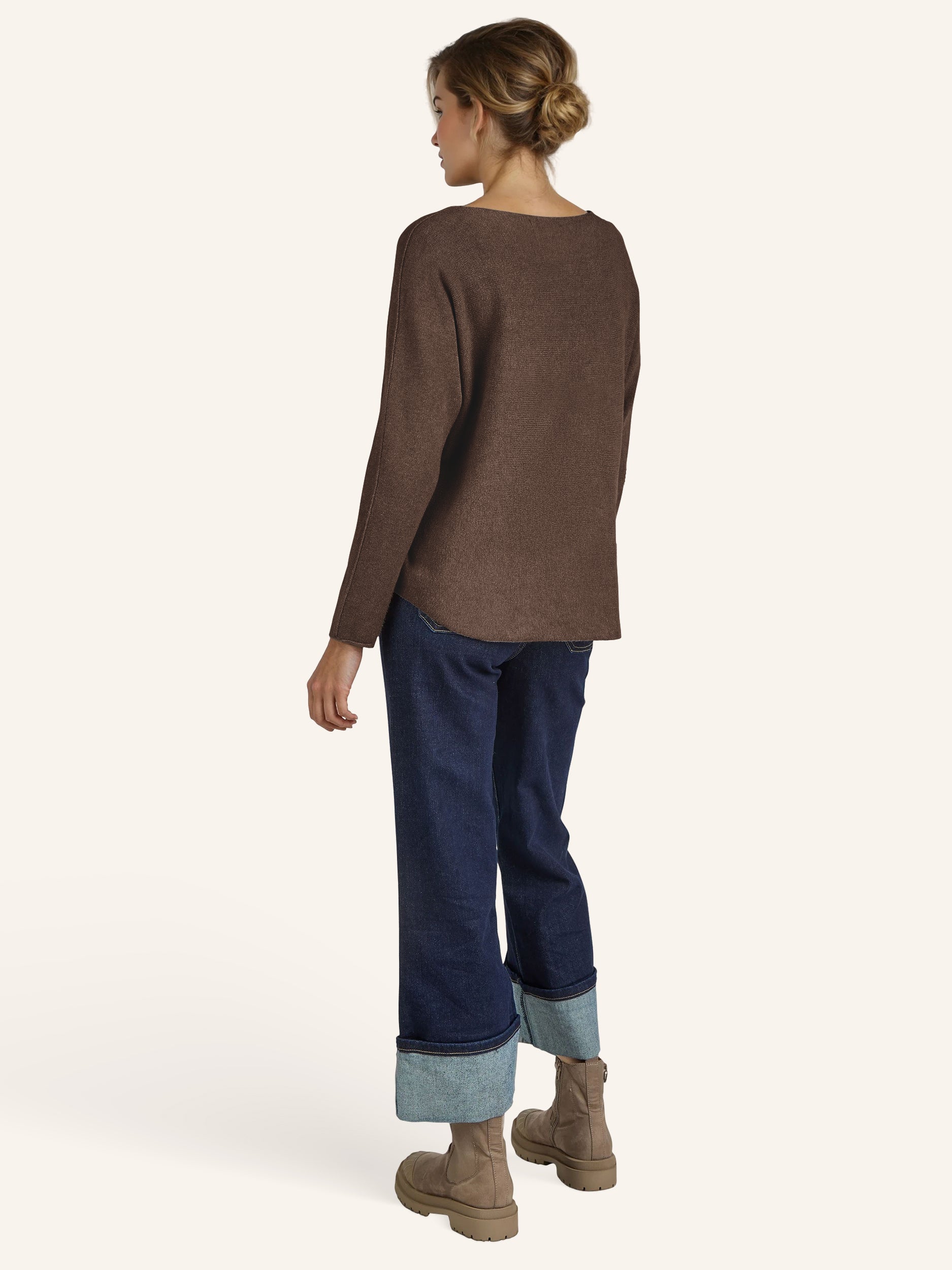 Elegantes Feinstrick-Shirt