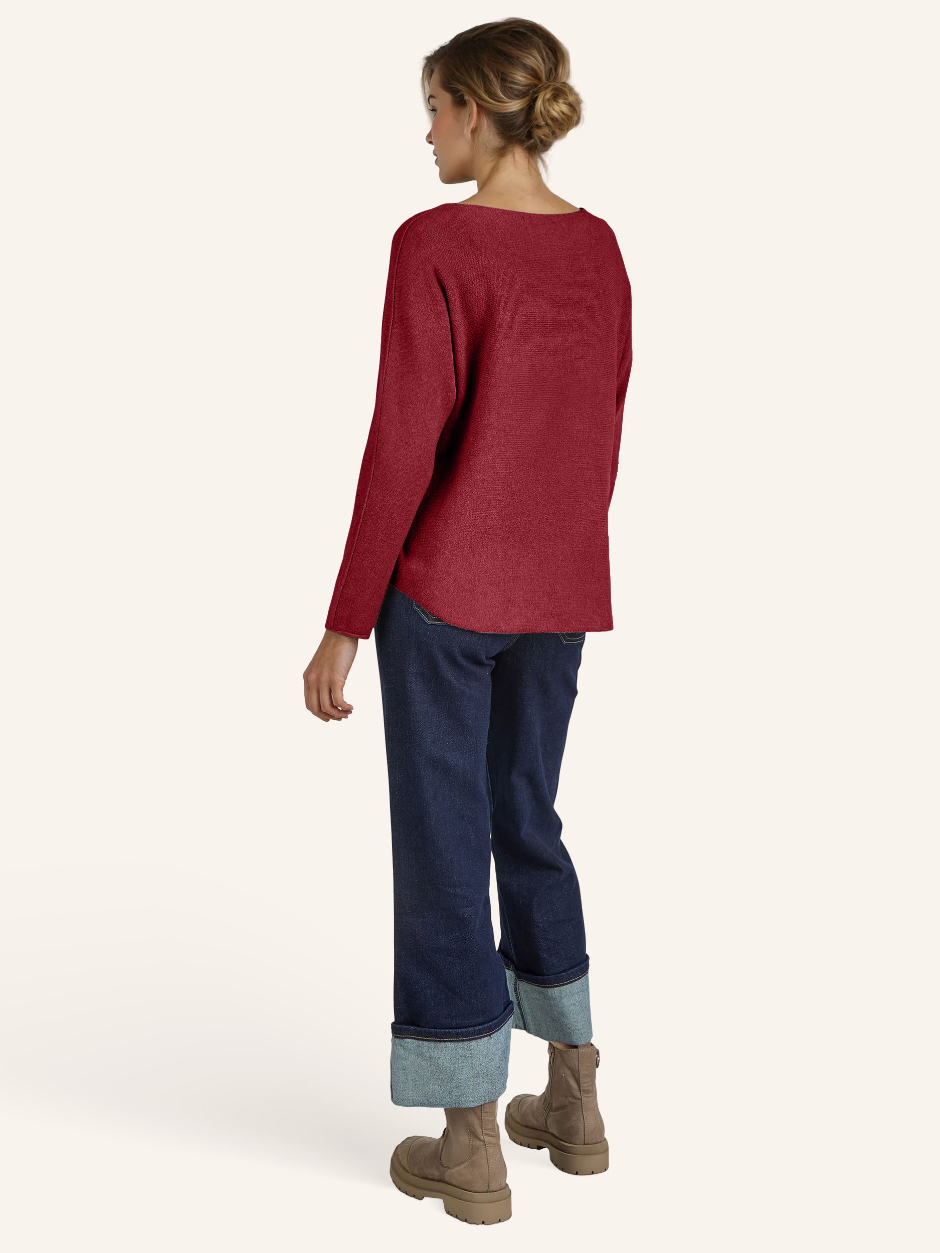 Elegantes Feinstrick-Shirt