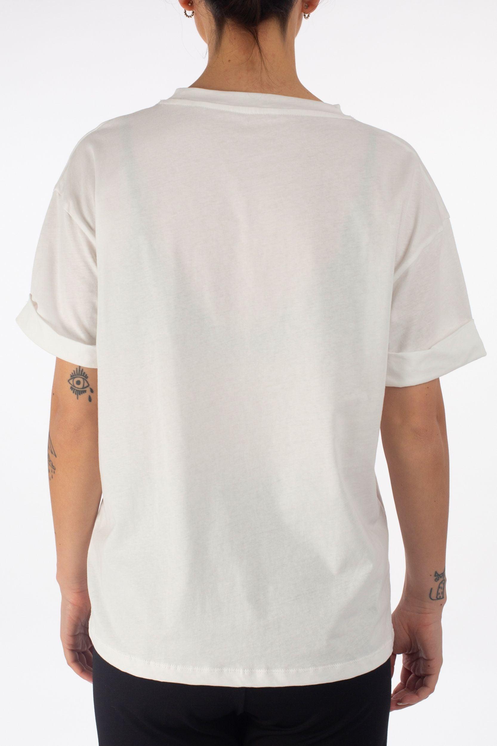 T-Shirt mit Leo-Print - La Strada
