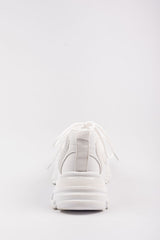 Weiße Sneakers mit Strass