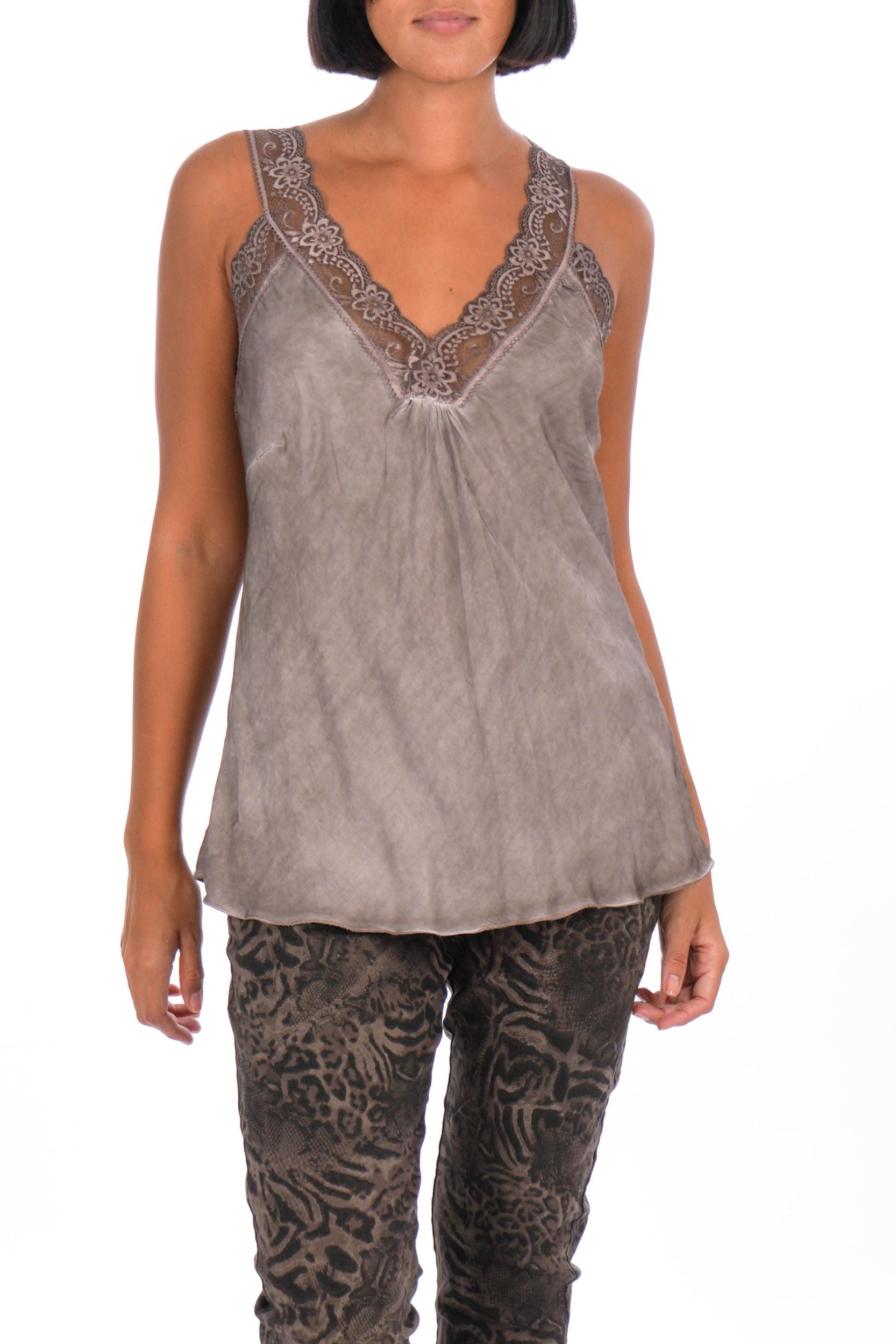 Top with lace