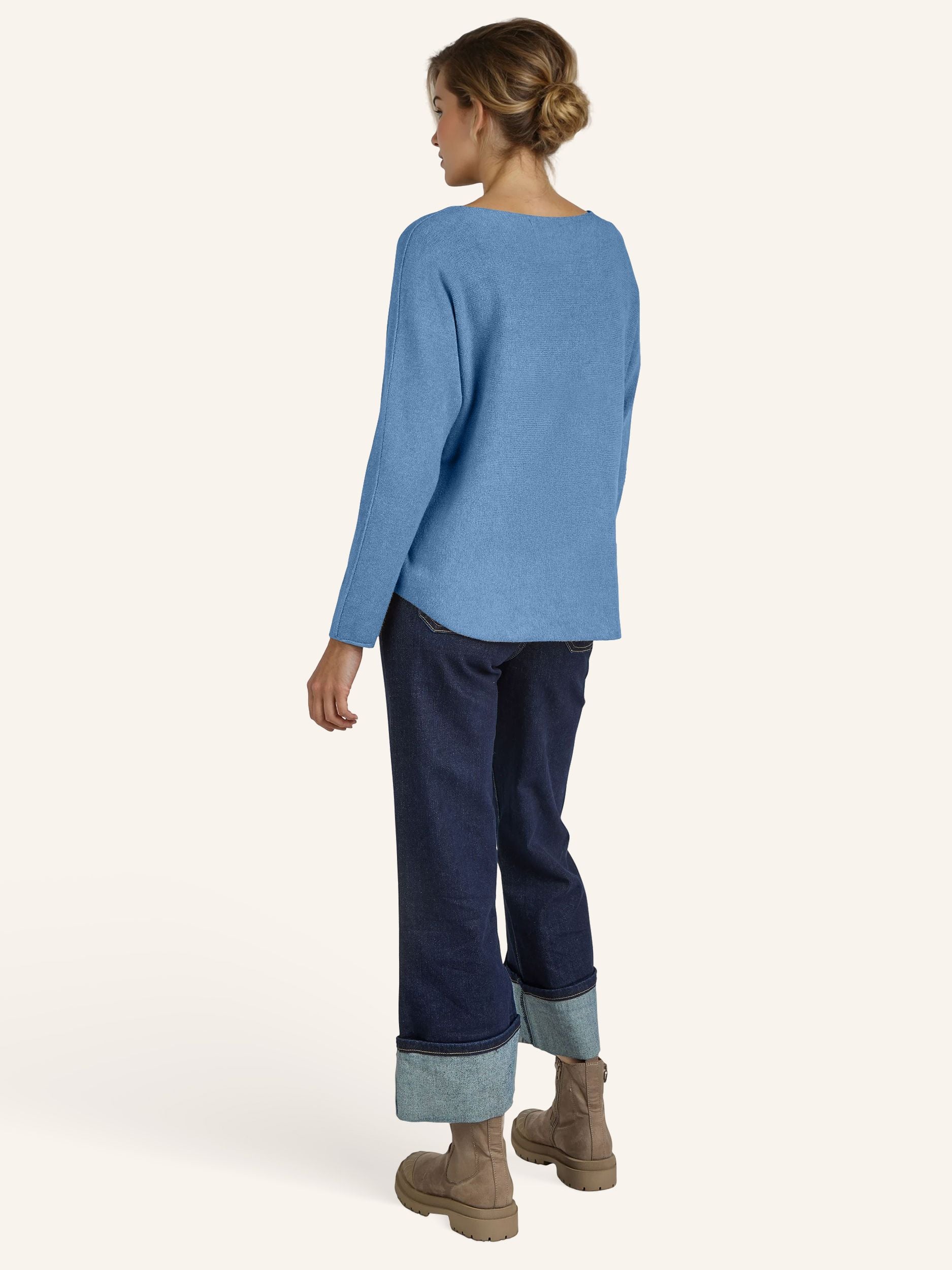 Elegantes Feinstrick-Shirt