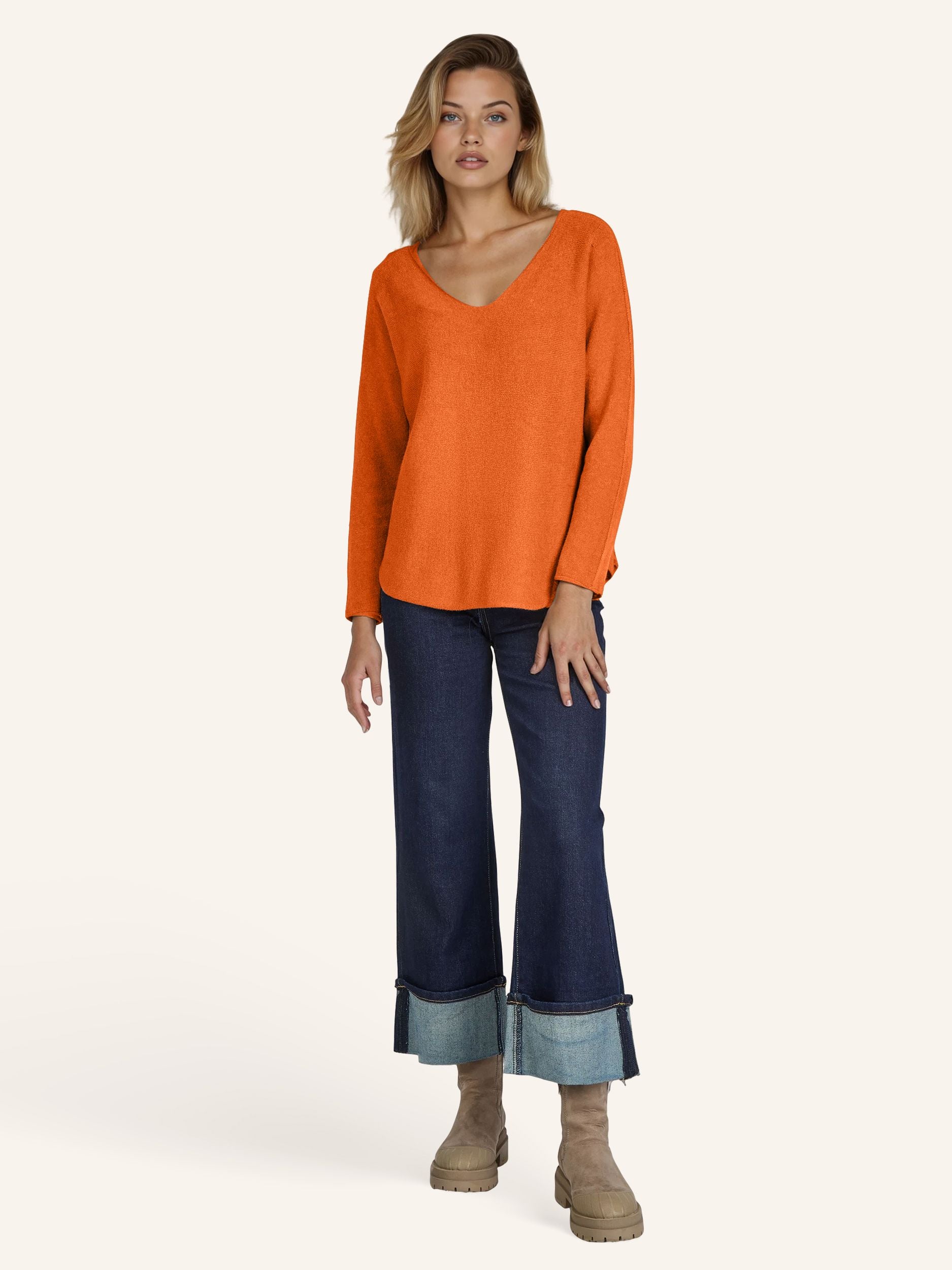 Elegantes Feinstrick-Shirt