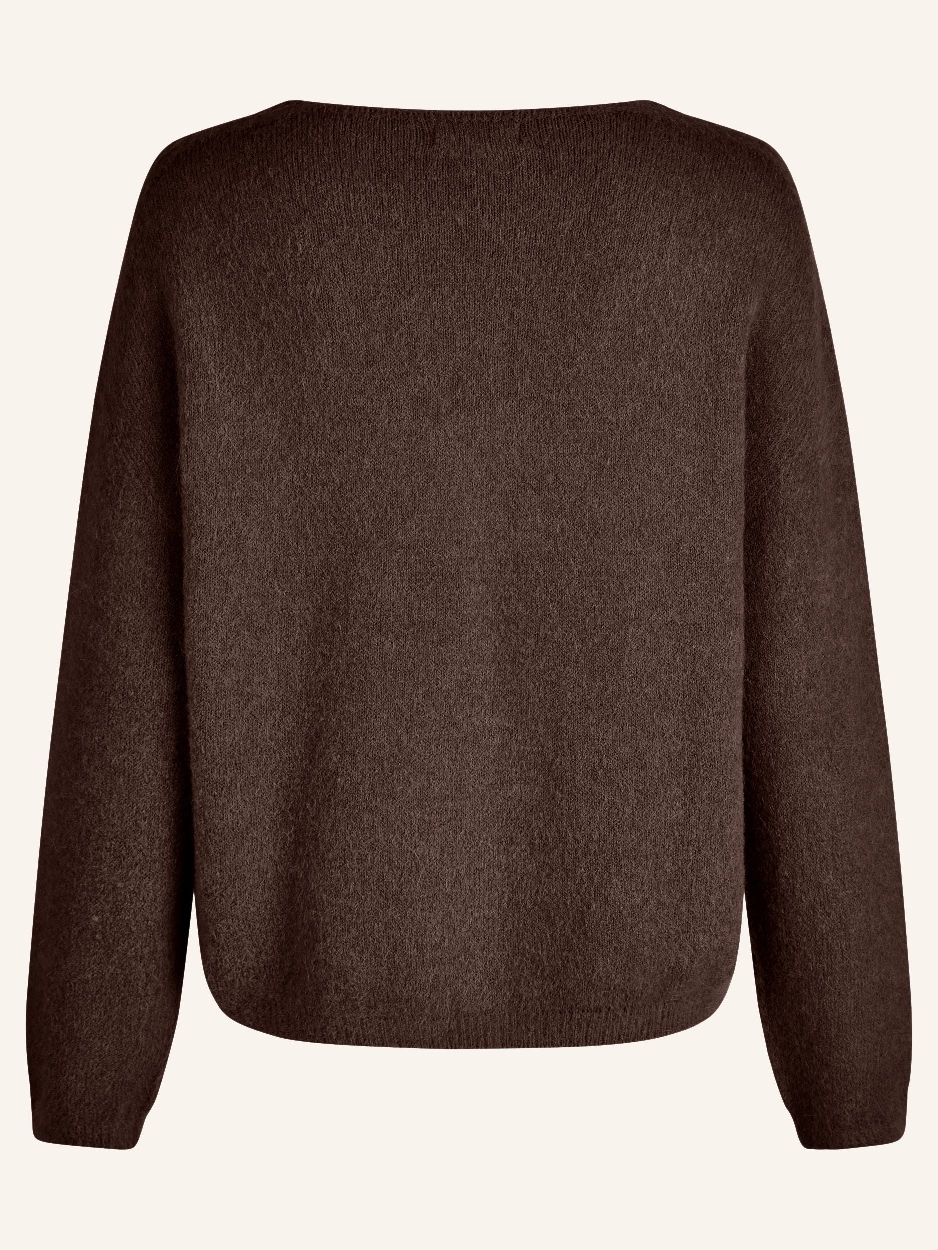 Strick-Cardigan mit Perlmuttknöpfen