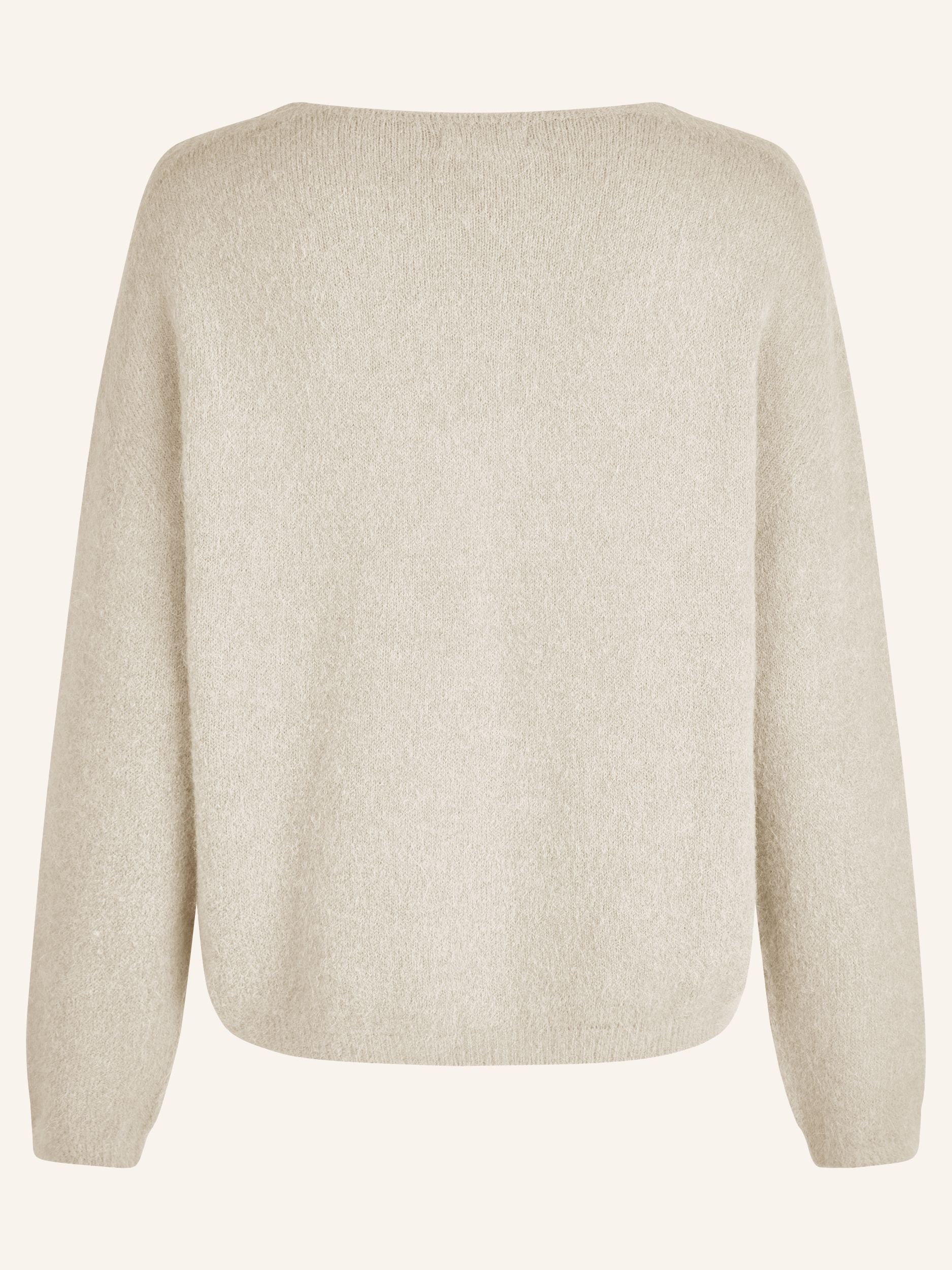 Strick-Cardigan mit Perlmuttknöpfen