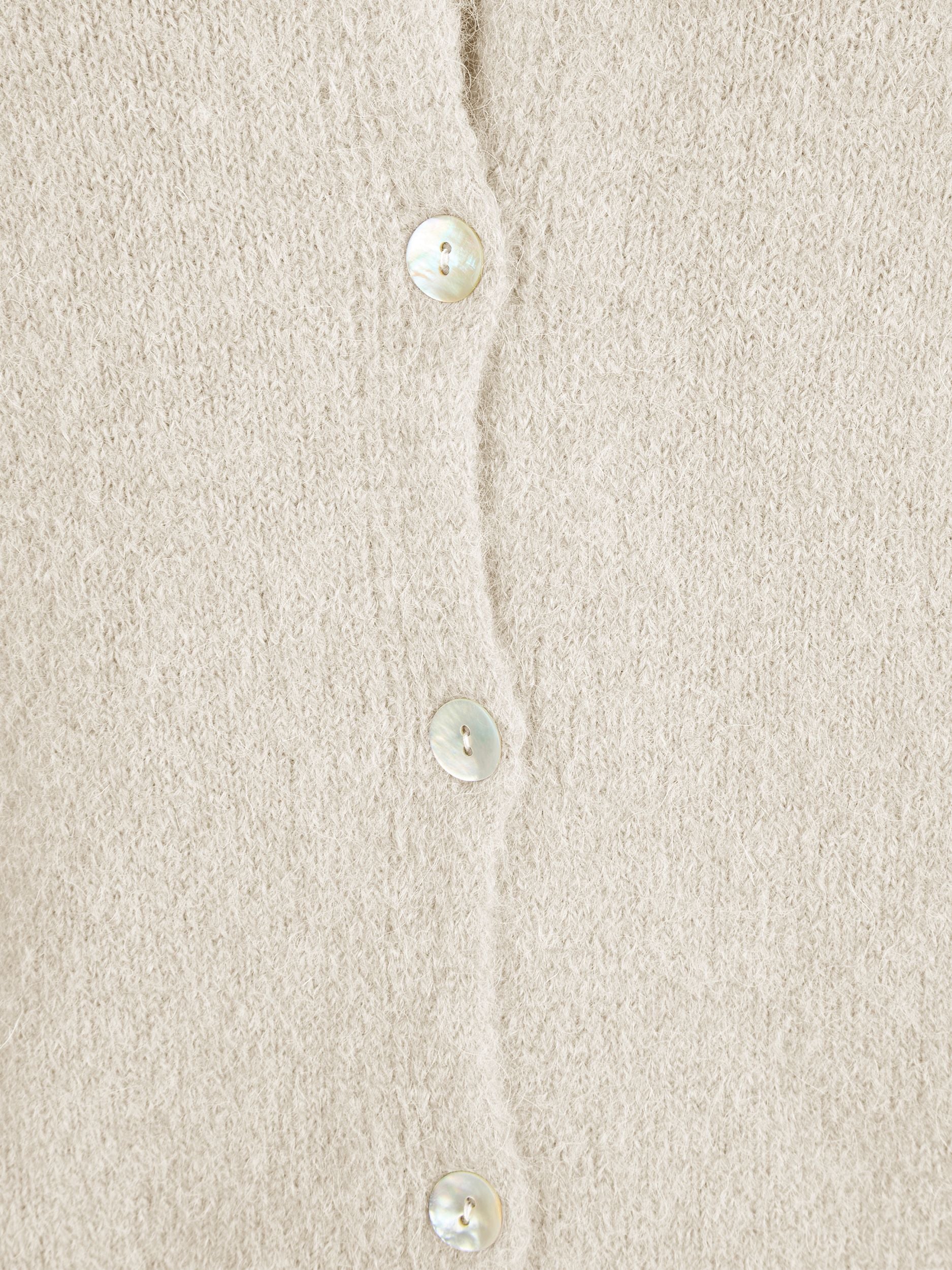 Strick-Cardigan mit Perlmuttknöpfen