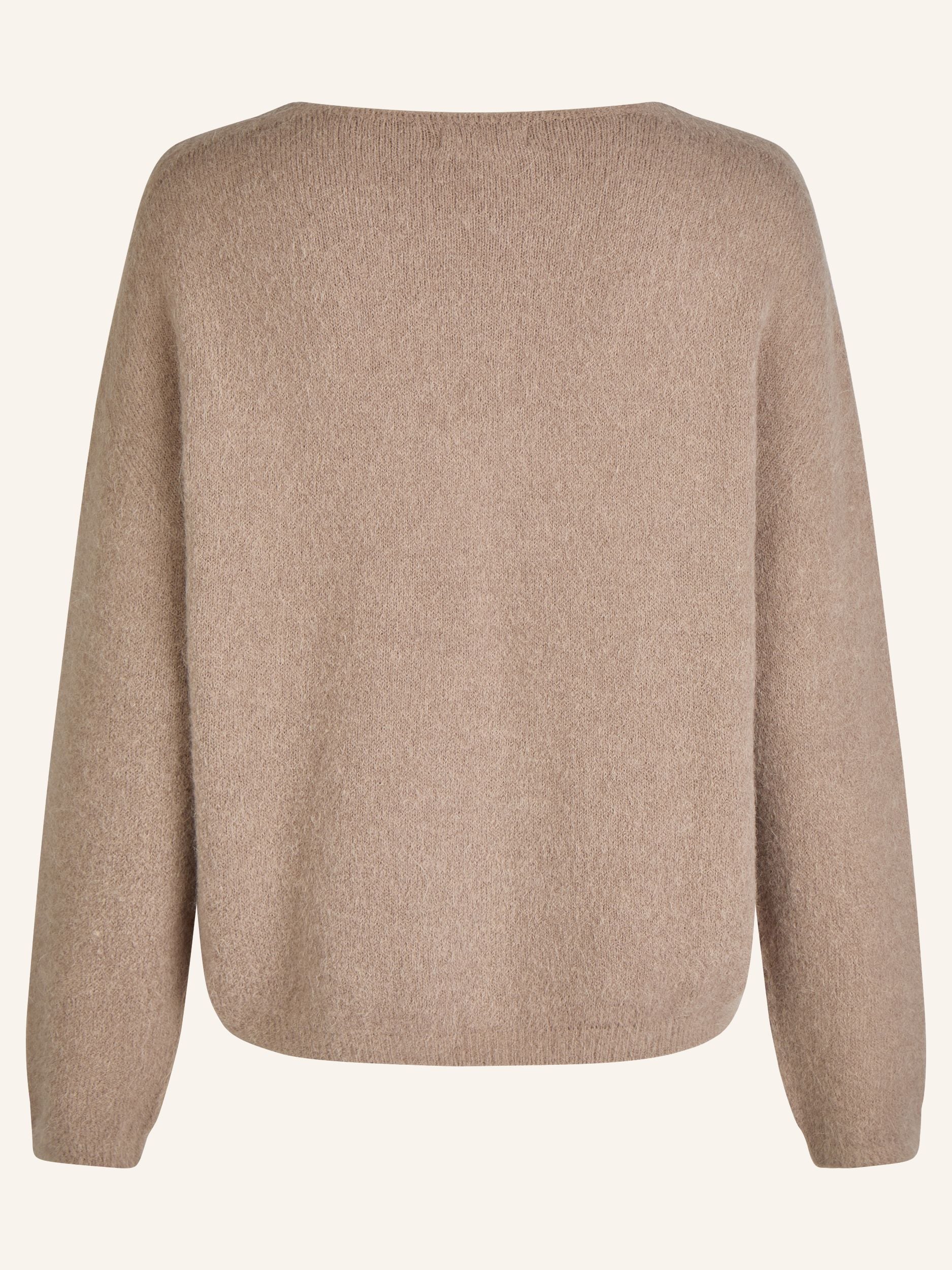 Strick-Cardigan mit Perlmuttknöpfen