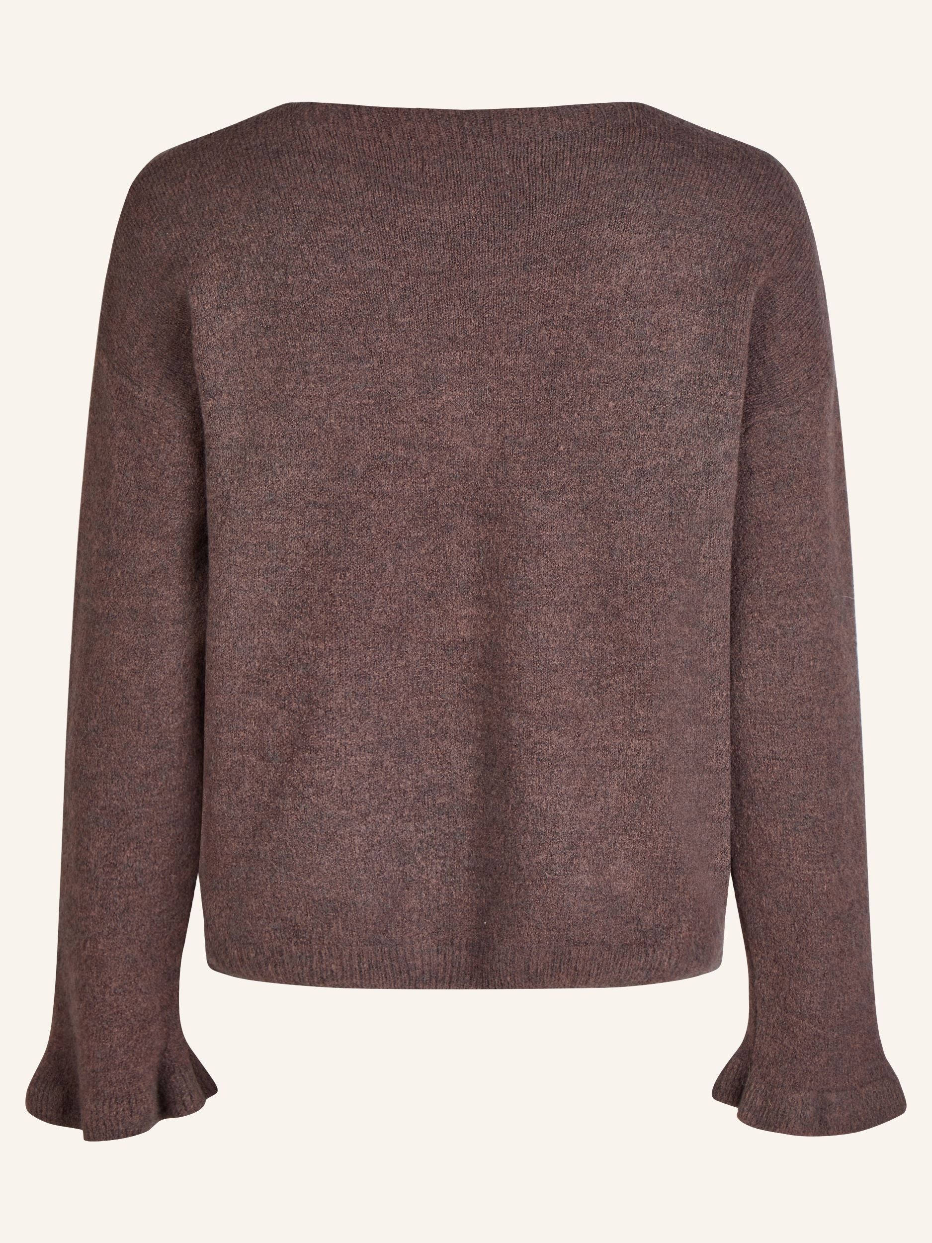 tricot-Cardigan avec boutons brillants