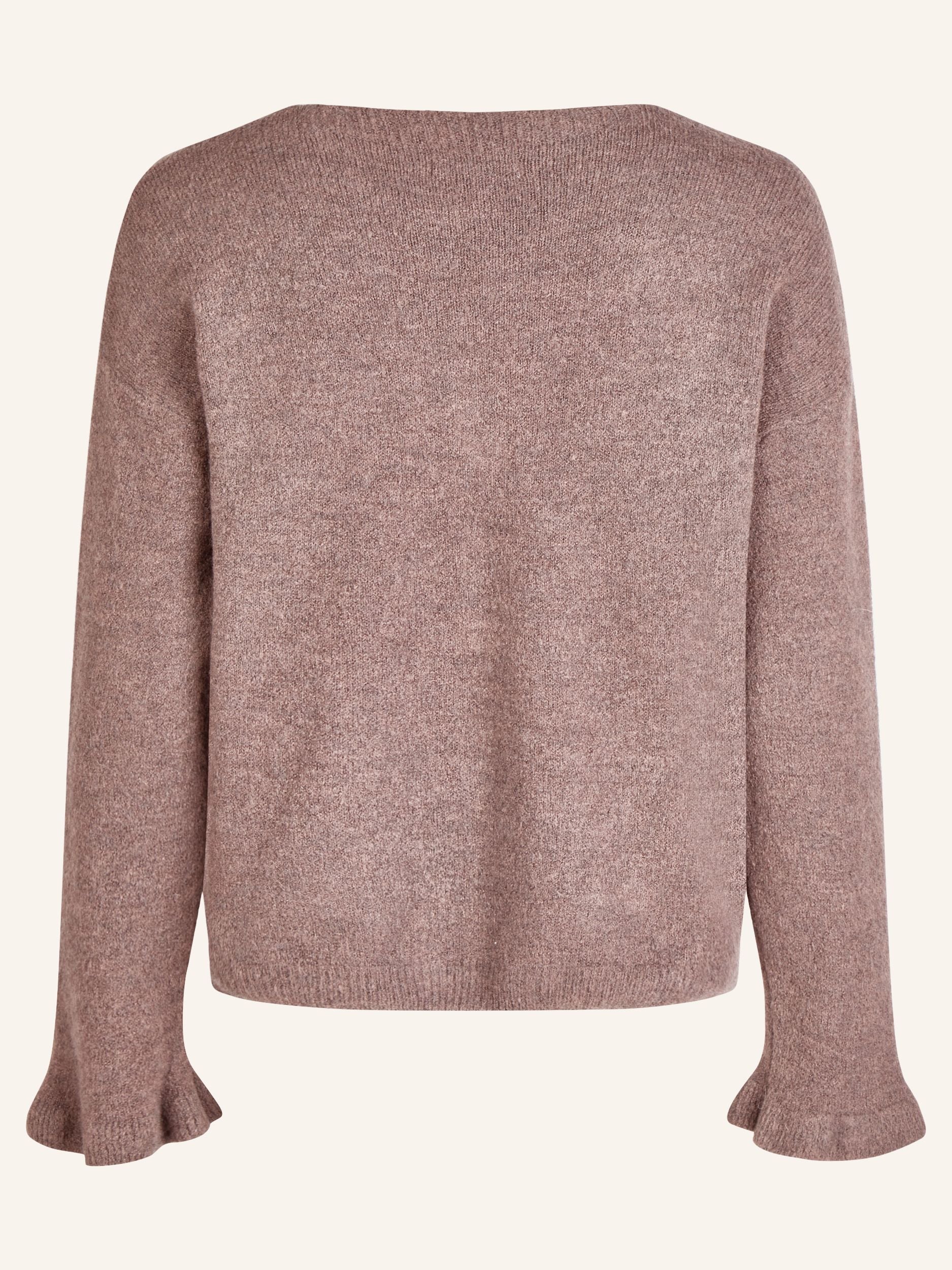 tricot-Cardigan avec boutons brillants