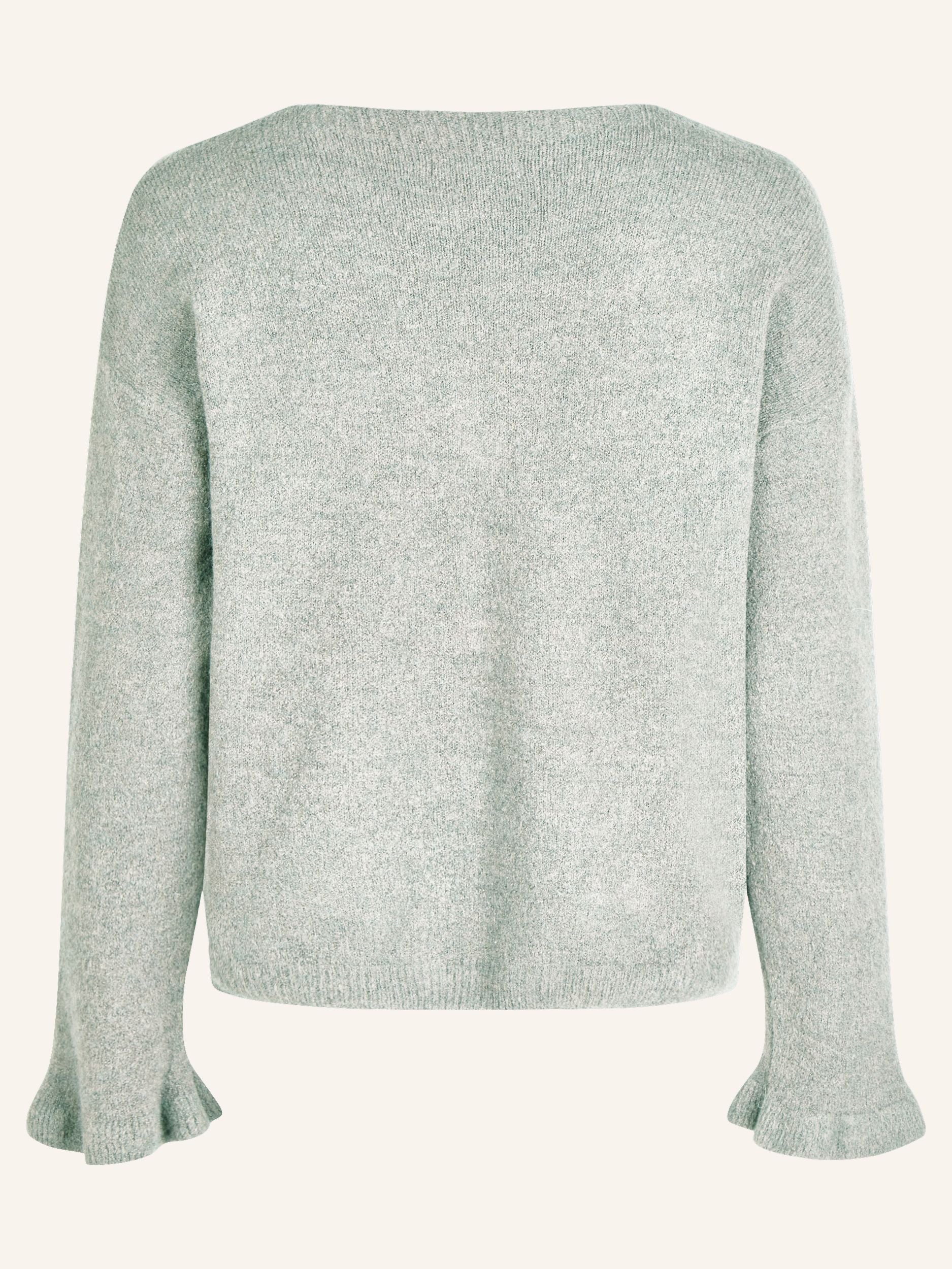 tricot-Cardigan avec boutons brillants