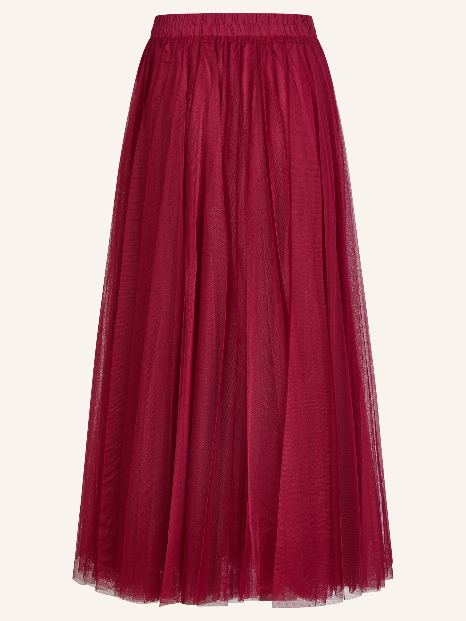 Tüllrock mit Satinband