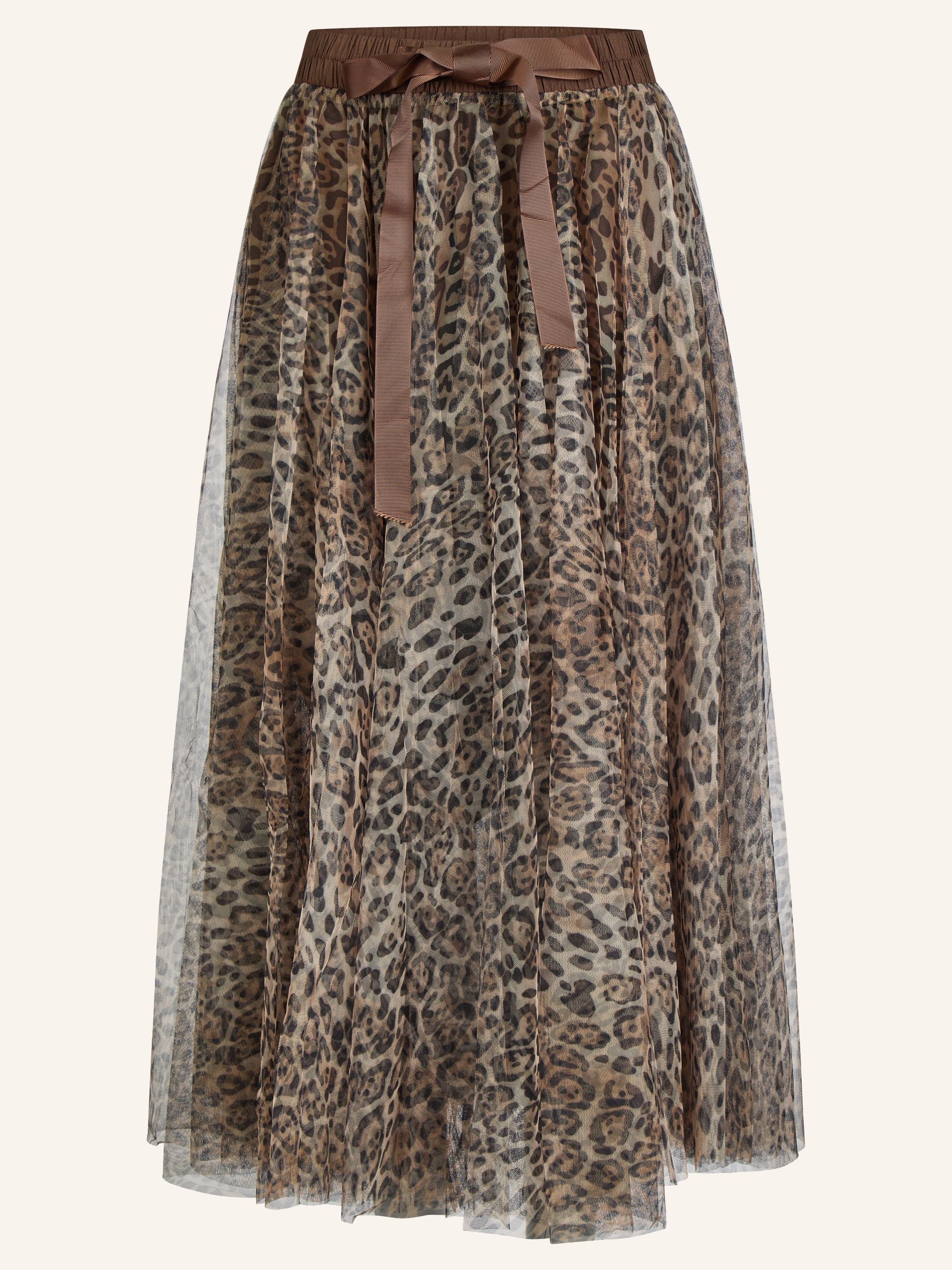 Leo-Tüllrock mit Satinband