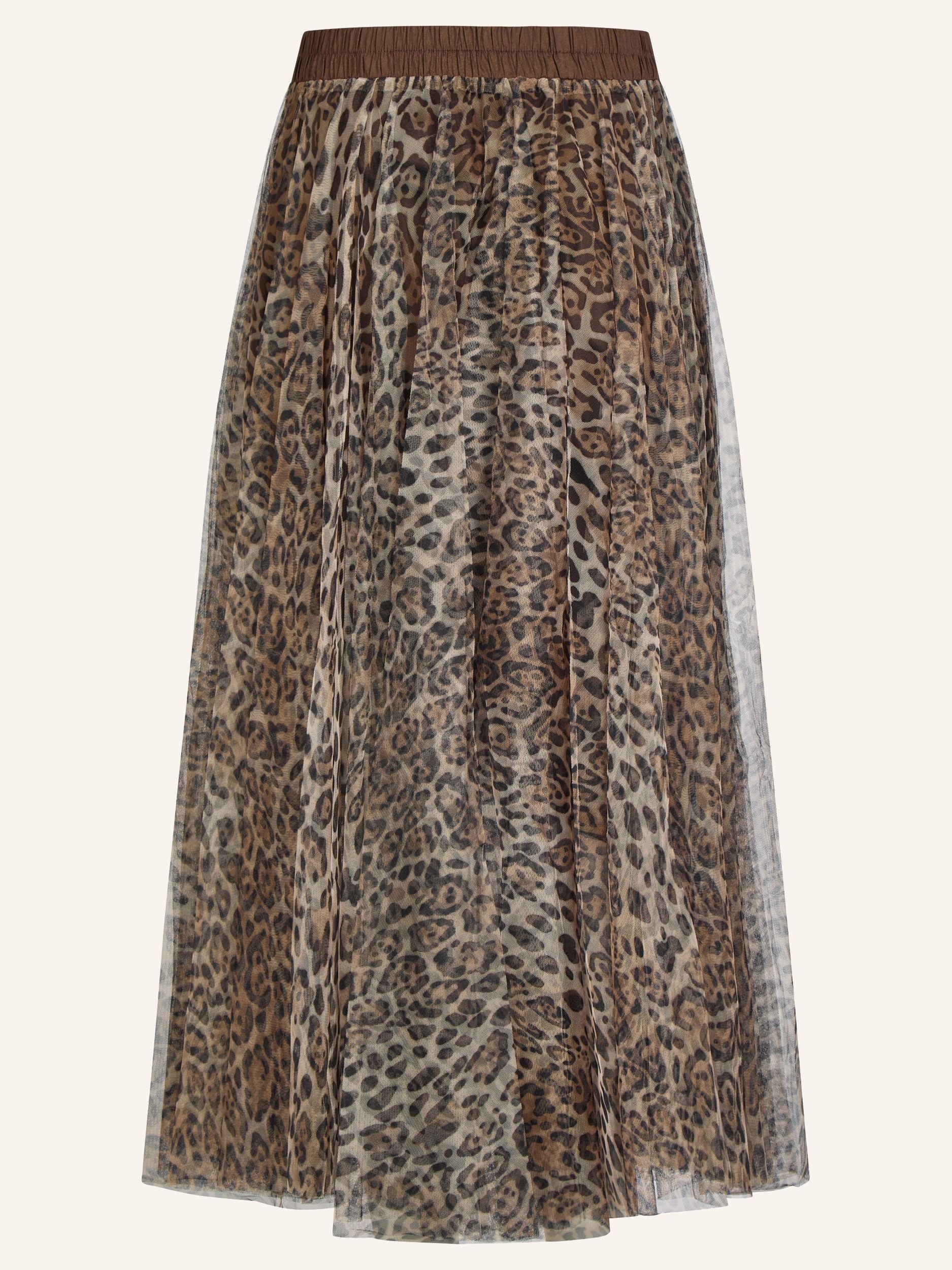 Leo-Tüllrock mit Satinband