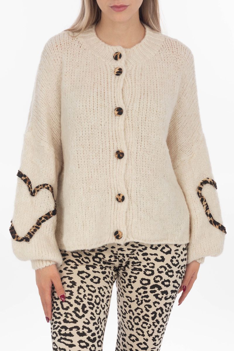 Cardigan avec Détails Leo