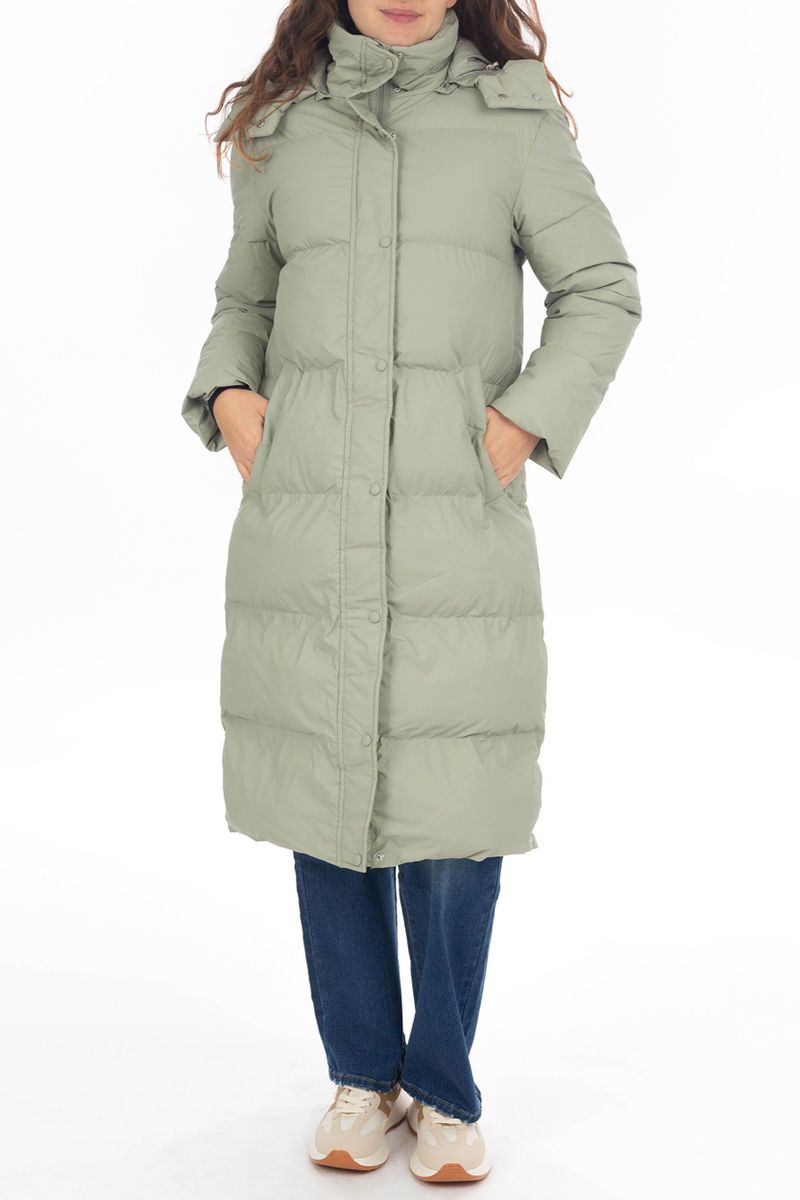 Quilting coat with hood