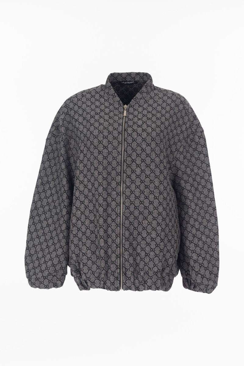 Modieuze wollen blouson