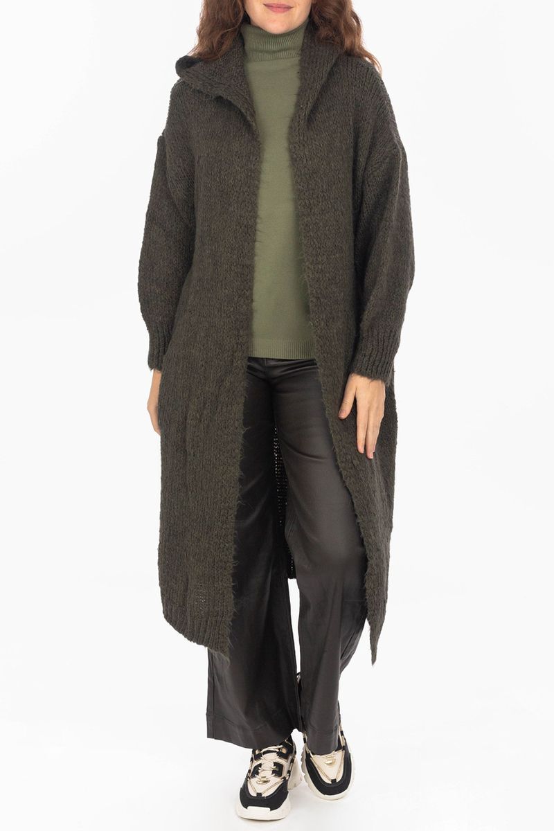 Long Knitwear- Cardigan