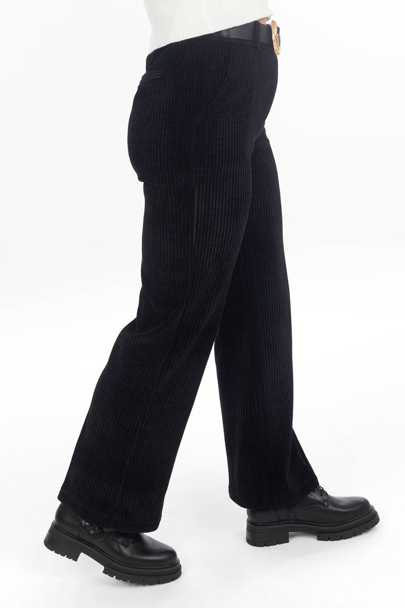 Pantalon de corde avec longue jambe