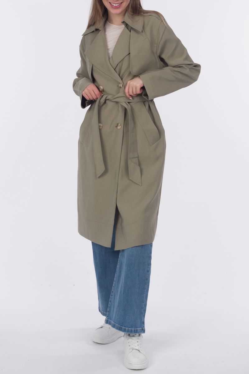 Zweireihiger Trenchcoat