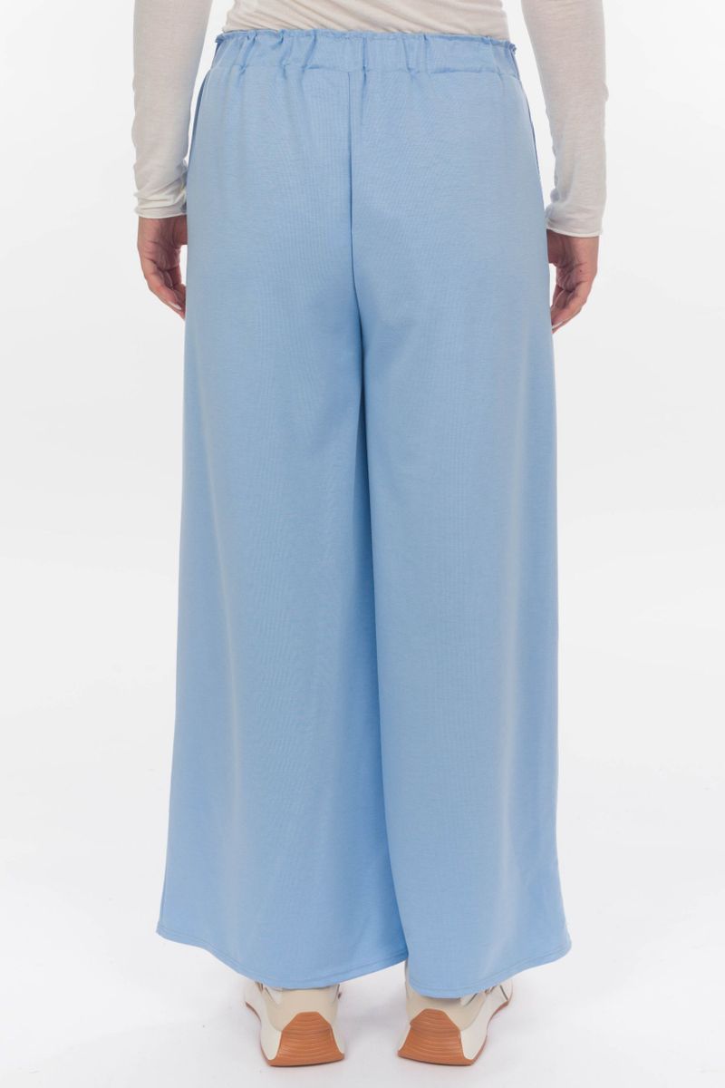 Palazzo trousers with a wide leg