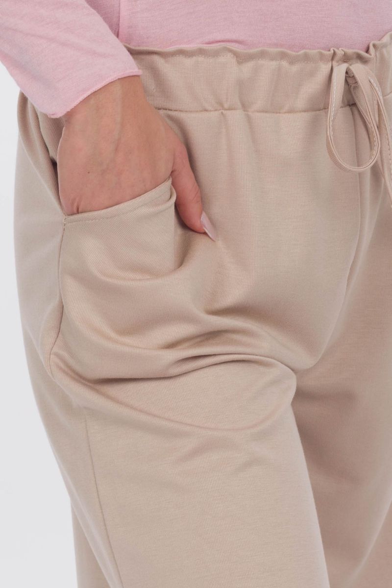 Palazzo trousers with a wide leg