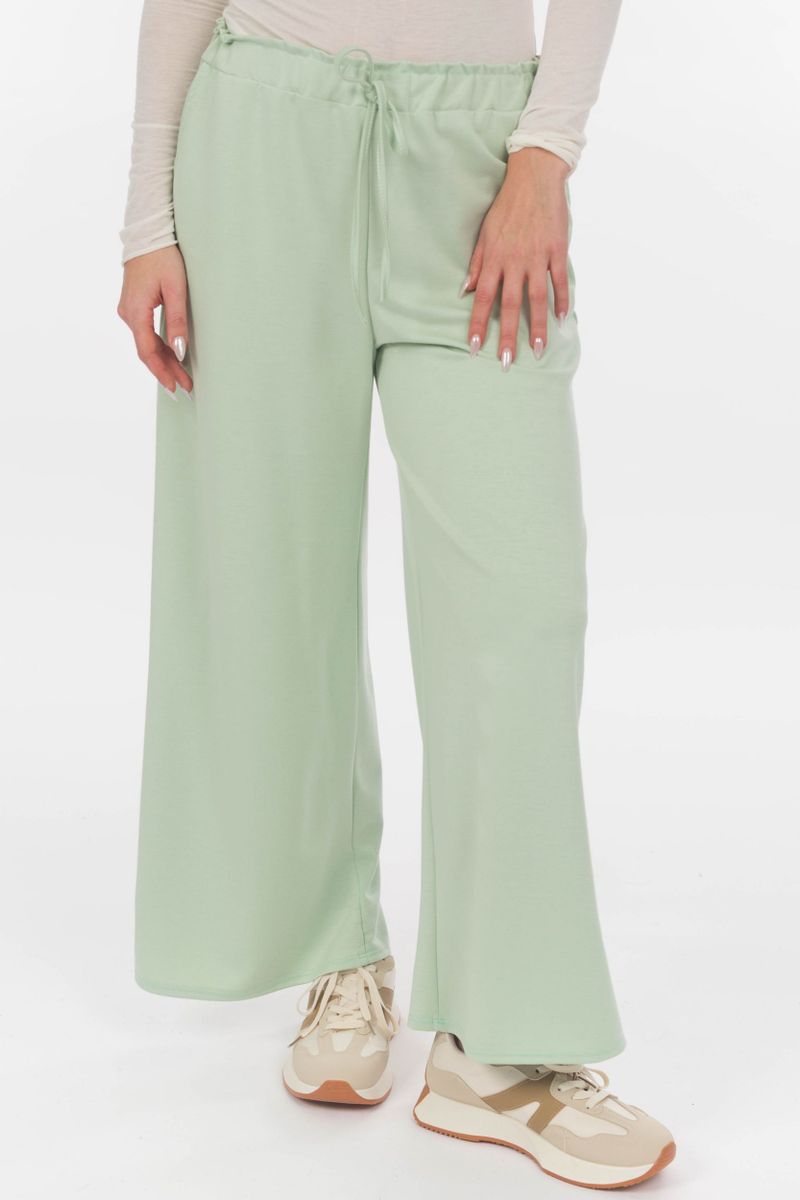 Palazzo trousers with a wide leg