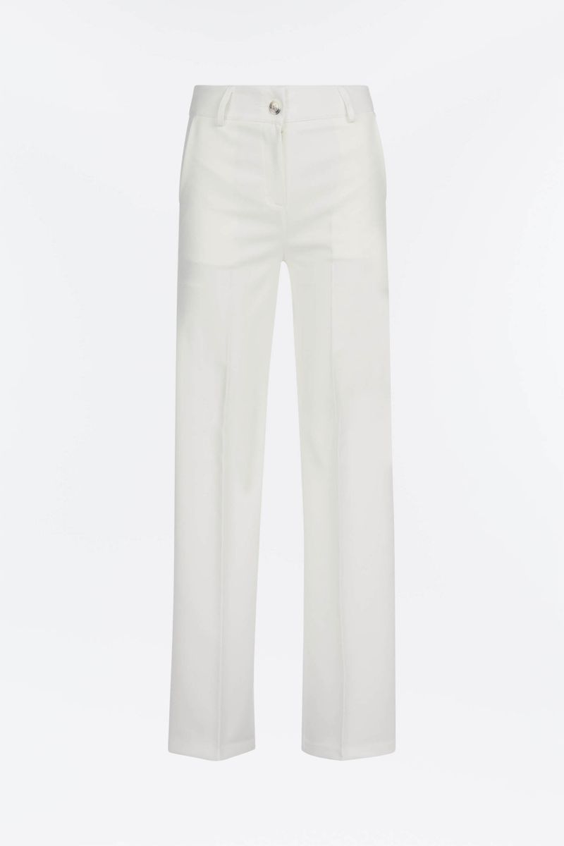 Elegant combination pants with wide leg