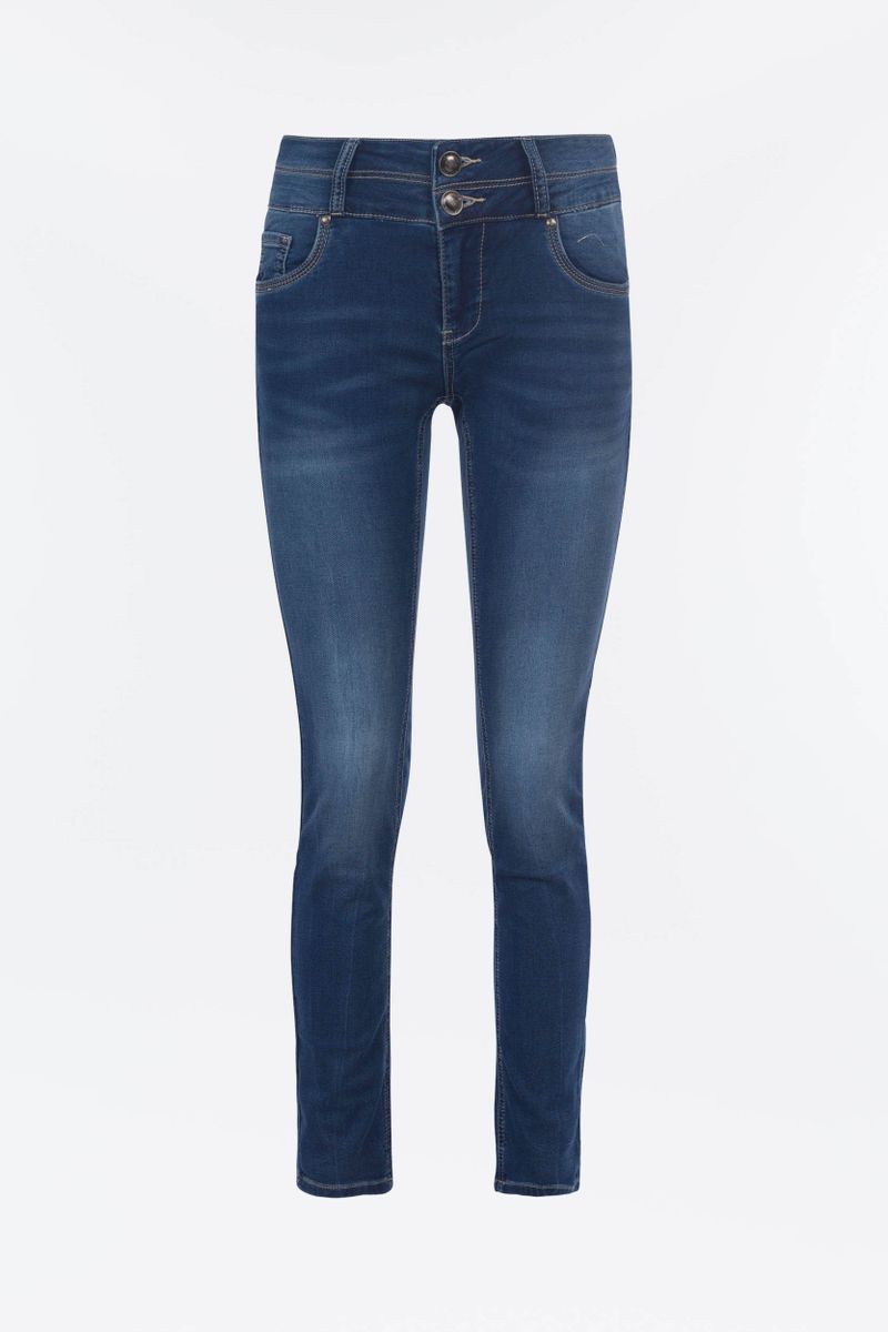 Blue Monkey jeans with a double button closure