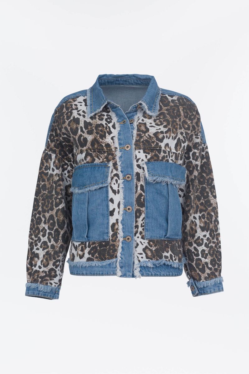 Jeansjacke Animal-Mix