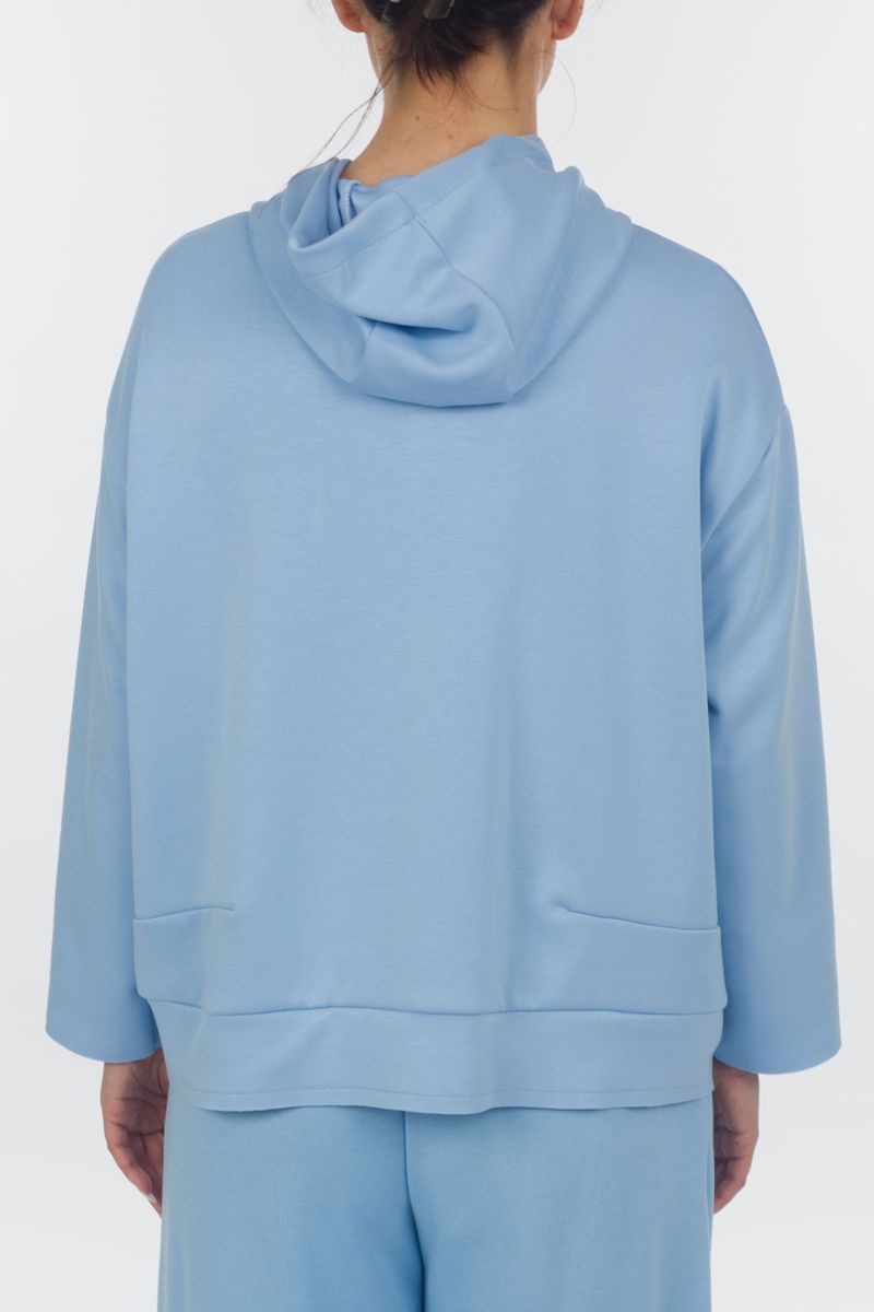 Oversized Hoodie mit Reißverschluss