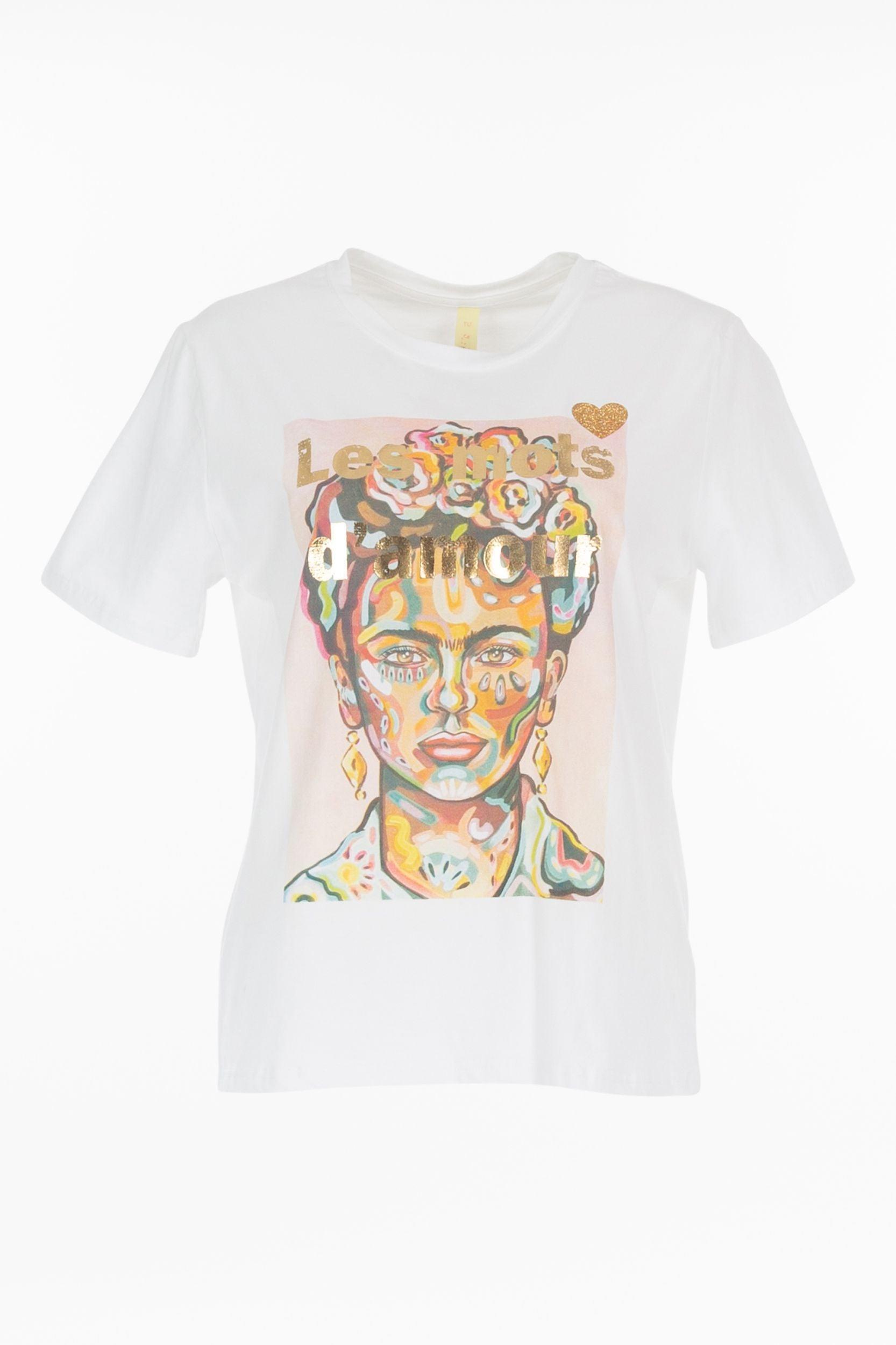 Klassisches T-Shirt "Frida Kahlo" - La Strada