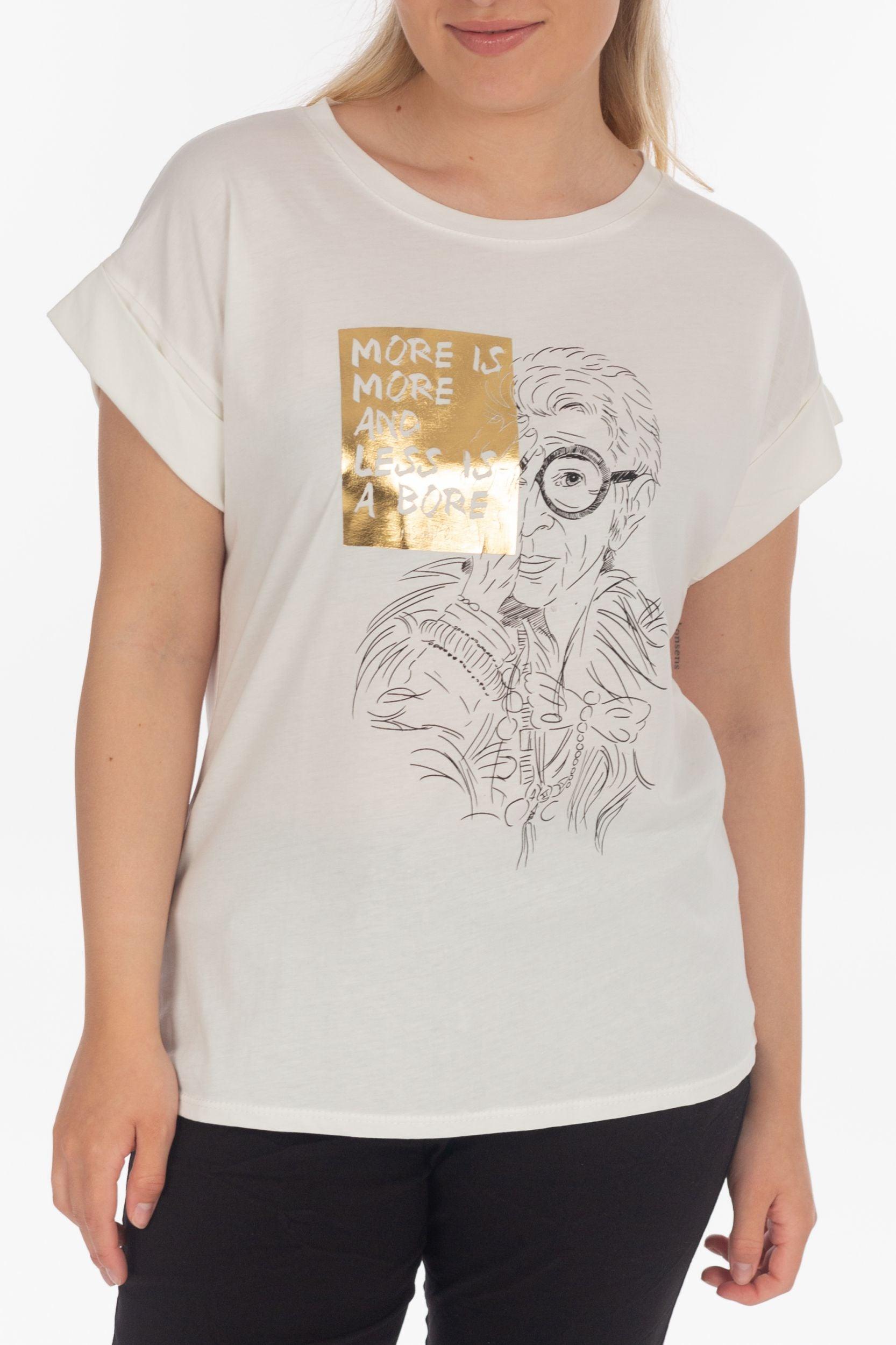 T-Shirt "Iris Apfel" - La Strada