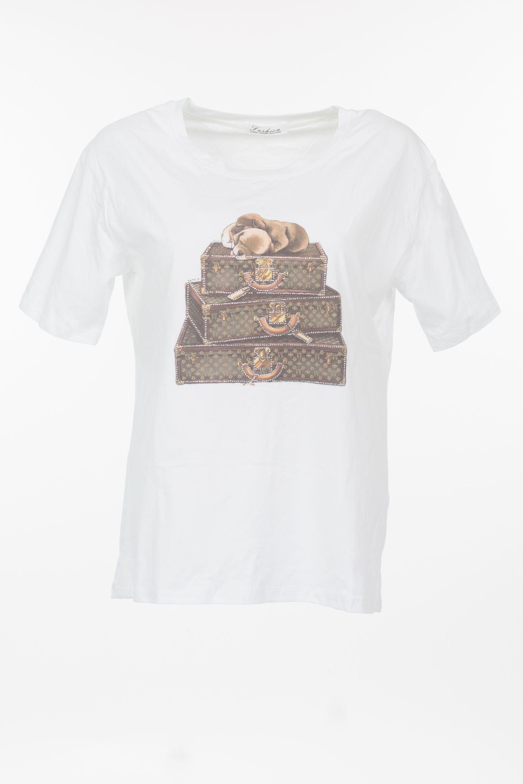 T-Shirt "Koffer" - La Strada