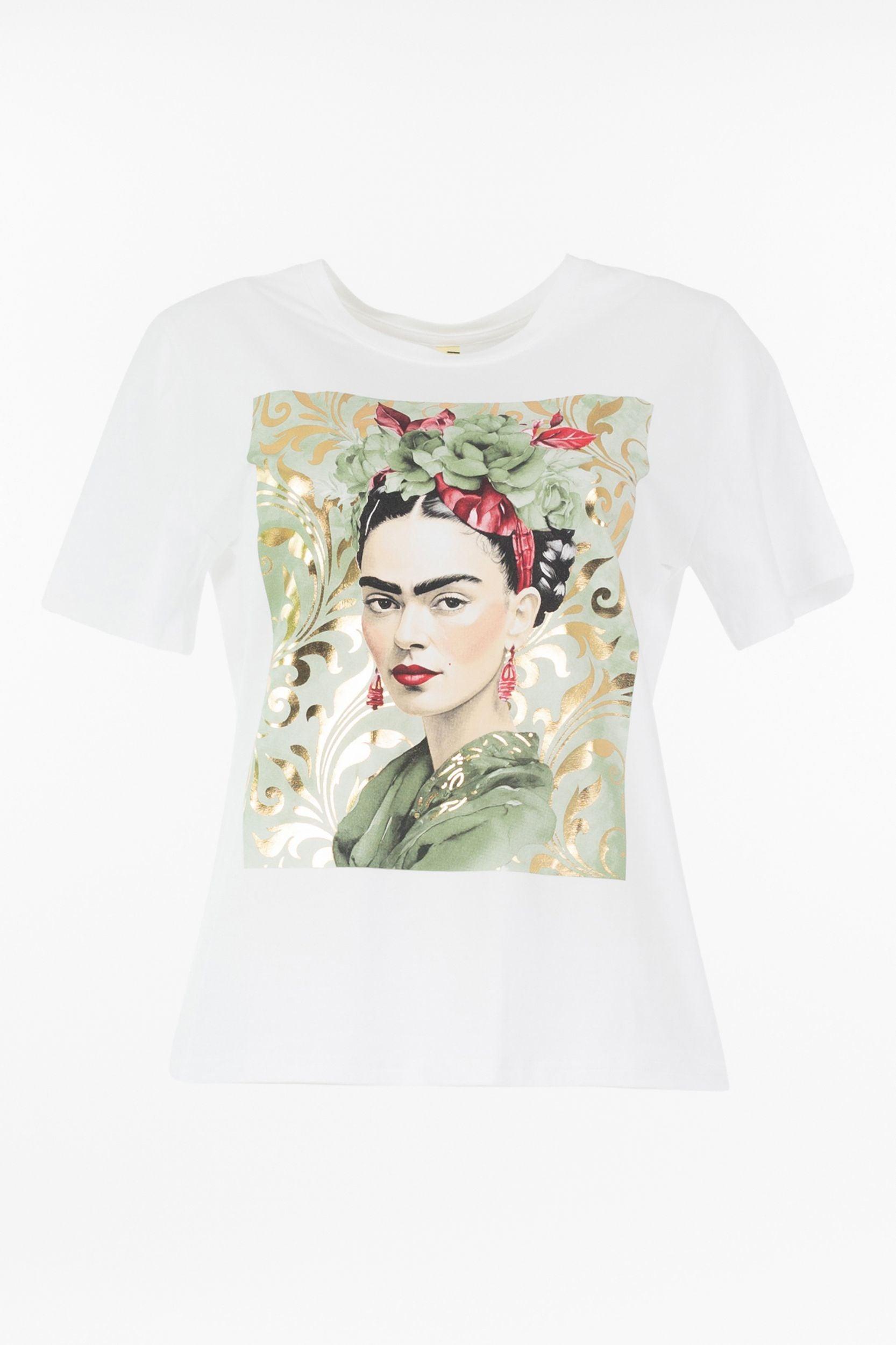 T-Shirt mit Frida Kahlo - La Strada