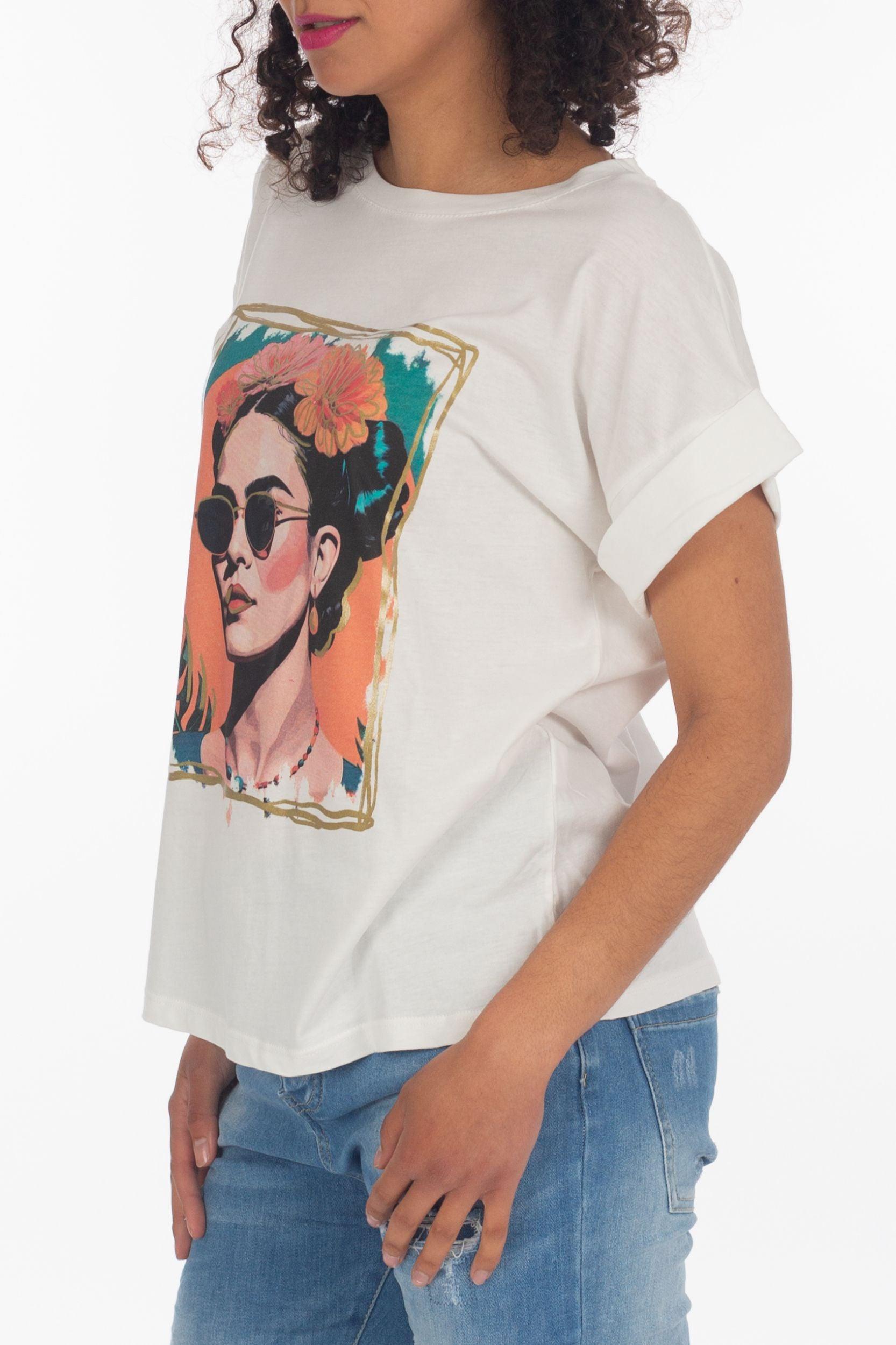T-Shirt "Sunglasses" - La Strada