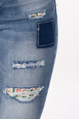 Destroyed Jeans im Crinkle Look - La Strada