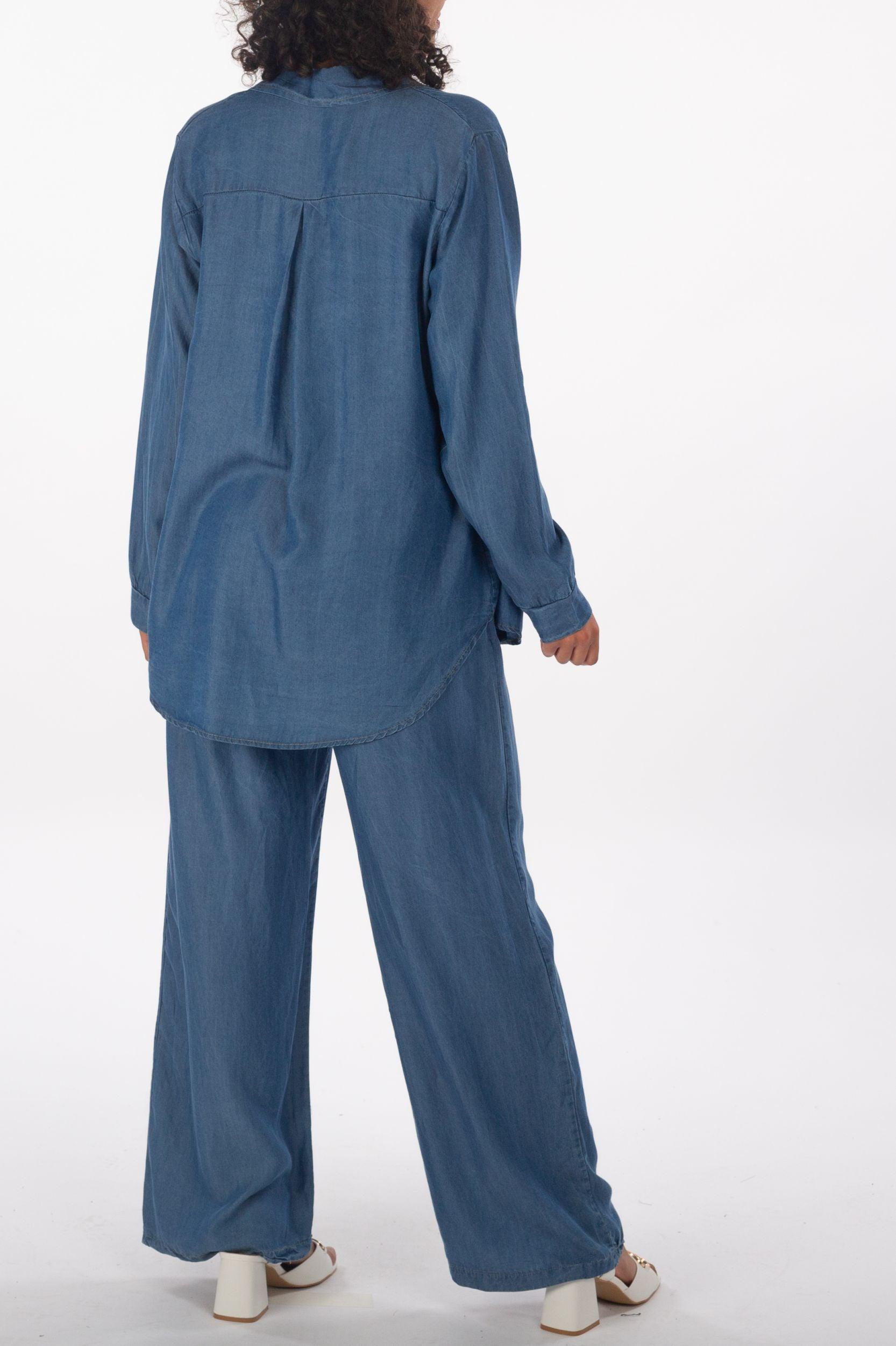 Hemd in Jeans-Optik - La Strada