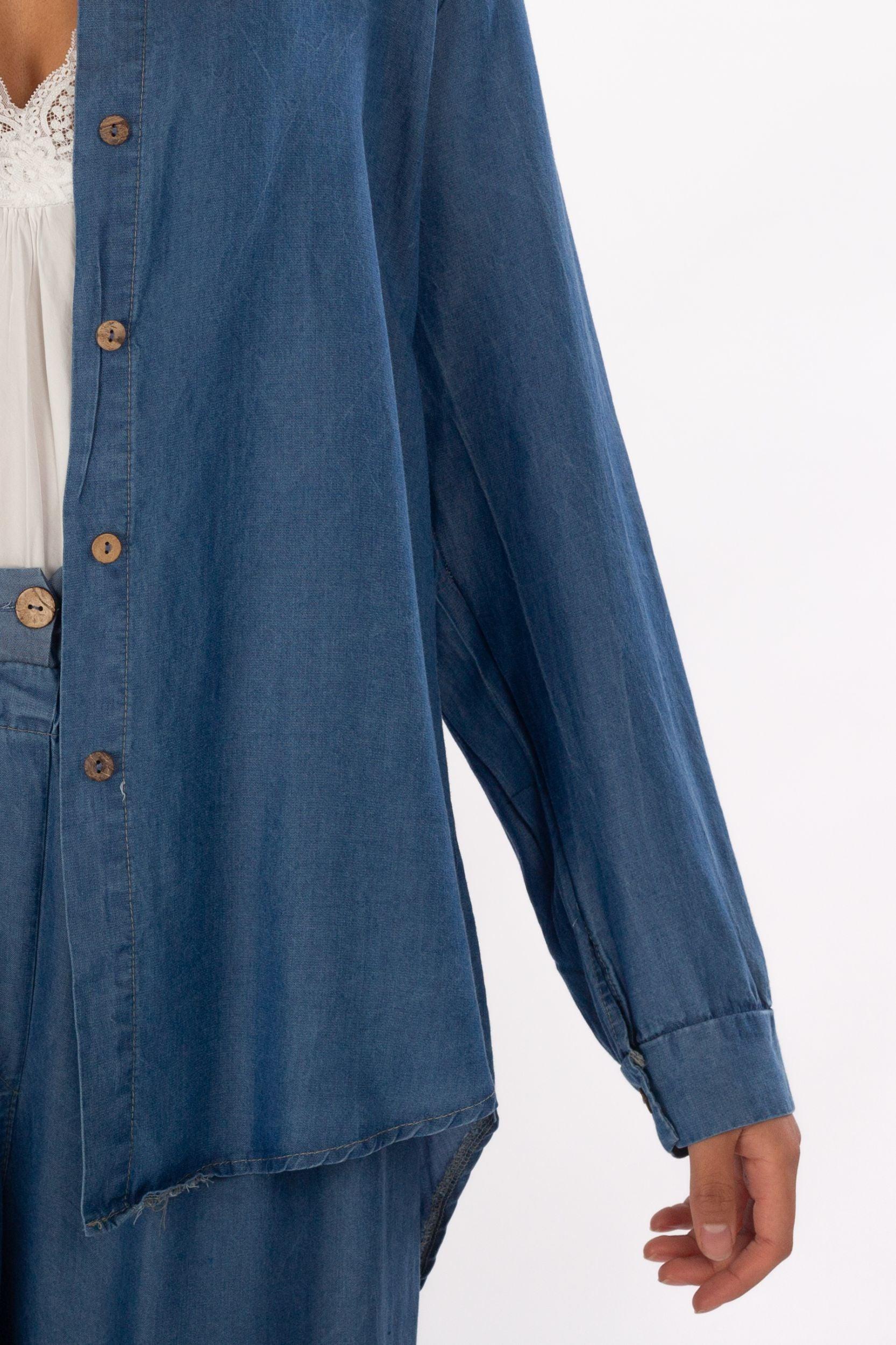 Hemd in Jeans-Optik - La Strada