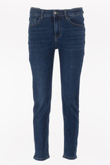 High Waist Skinny Jeans - La Strada