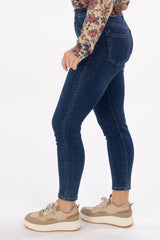 High Waist Skinny Jeans - La Strada