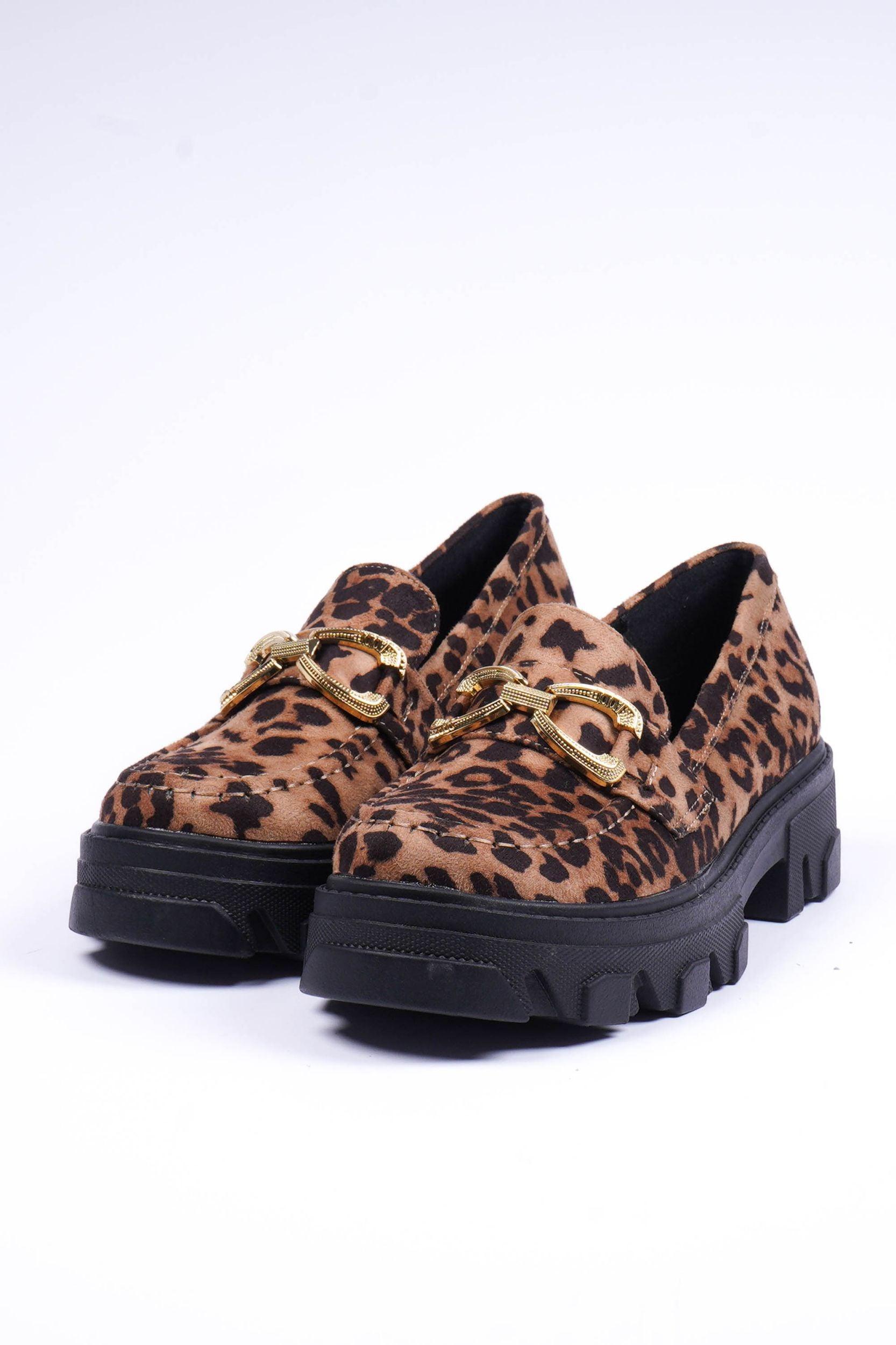 Loafer mit Animal Print - La Strada