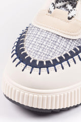 Sneaker mit Tweed-Details - La Strada