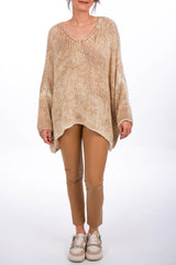 Weiter Strickpullover - La Strada